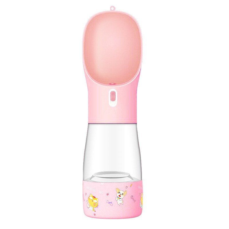 Treat & Agua Carrier – Pet Water Bottle with Snack Compartment