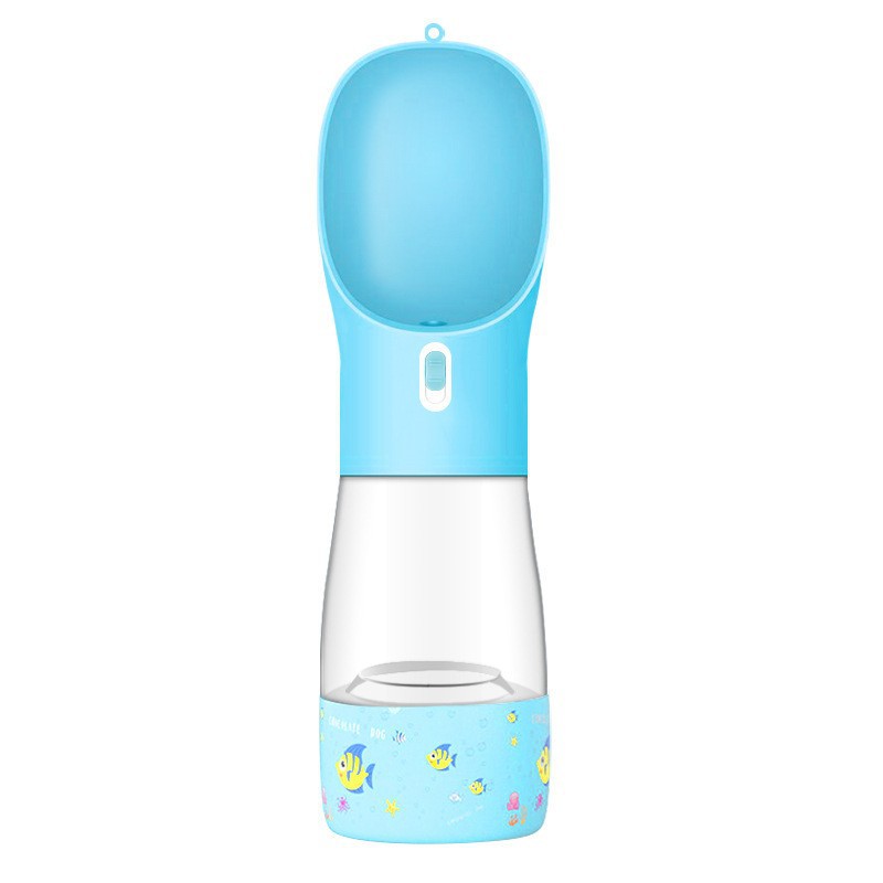 Treat & Agua Carrier – Pet Water Bottle with Snack Compartment