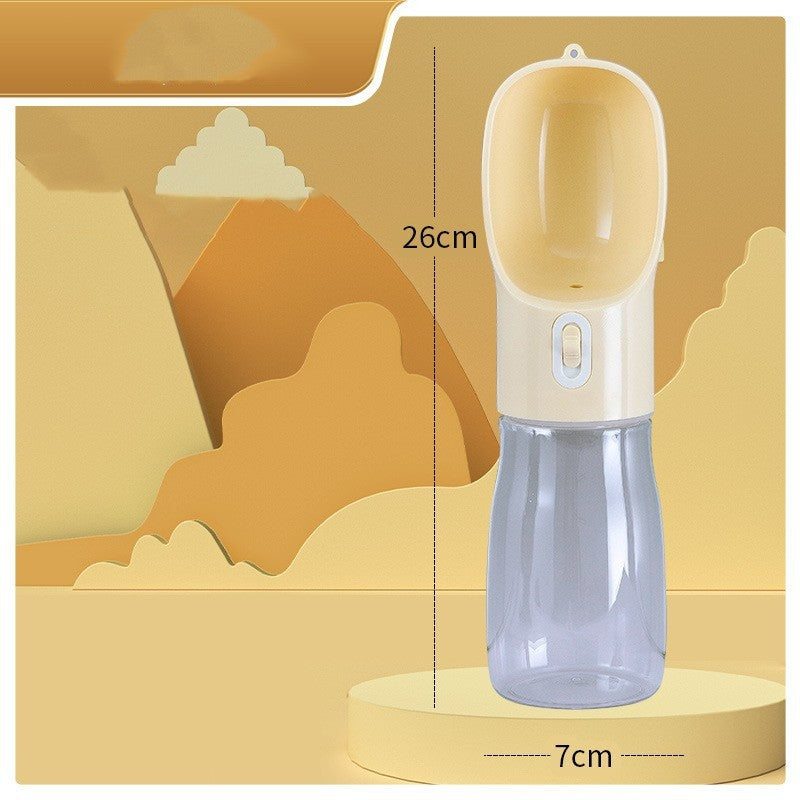 Treat & Agua Carrier – Pet Water Bottle with Snack Compartment