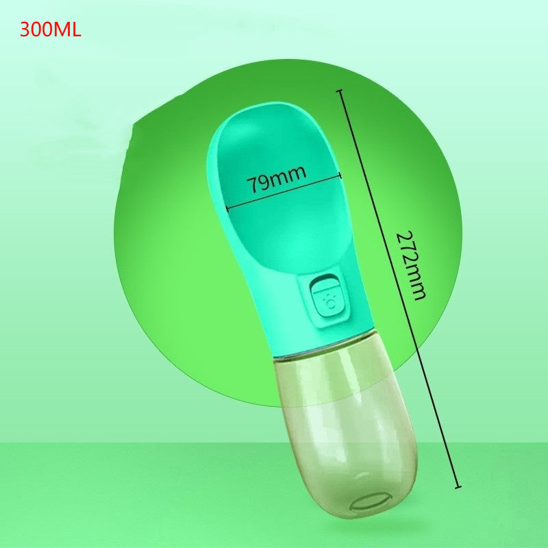 Treat & Agua Carrier – Pet Water Bottle with Snack Compartment