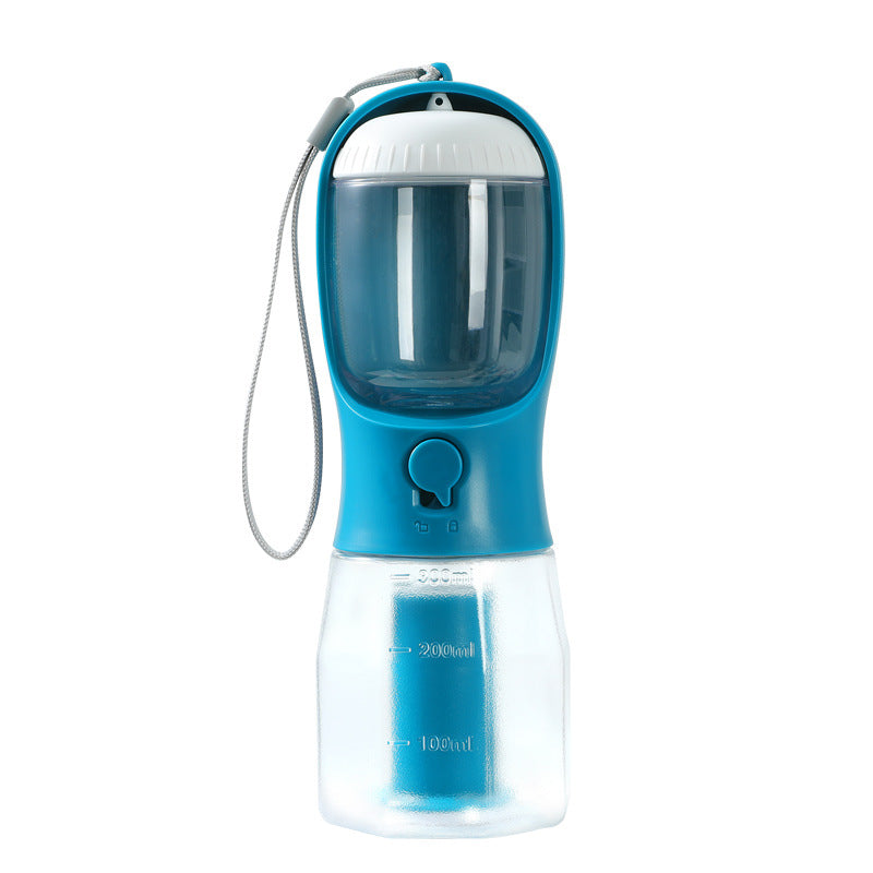 3-in-1 Pet Adventure Carrier — Water, Treats & Waste Bags All-in-One